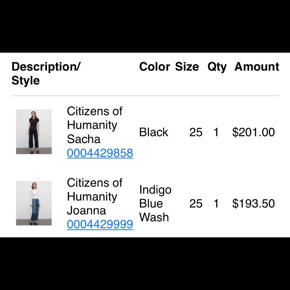 Citizens of Humanity Sacha High rise Wide leg - Picture 9 of 9